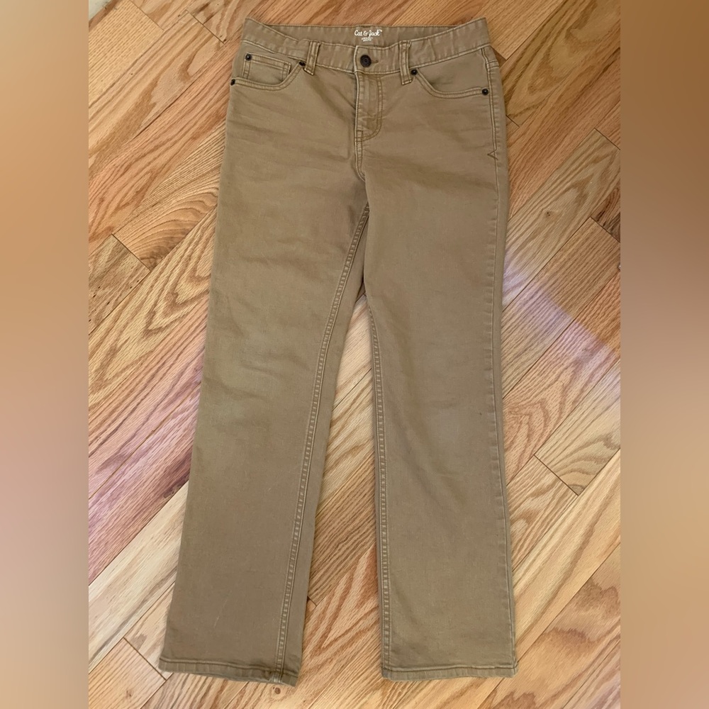 Cat & Jack Straight Fit Khaki Pants